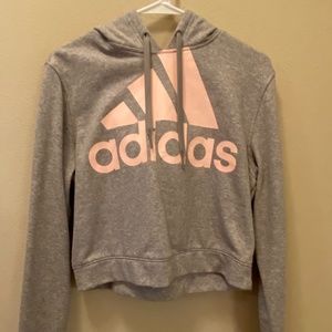 Adidas Cropped Hoodie